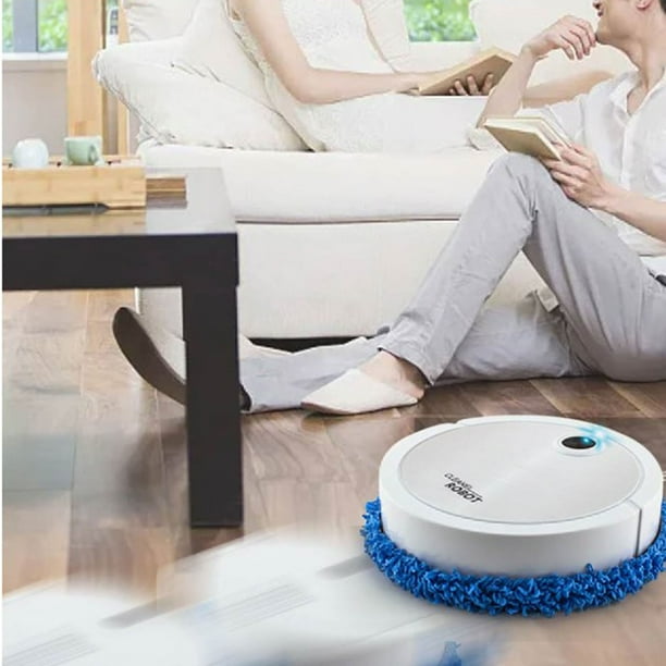 Robot Limpiador Con Mopa Recargable R
